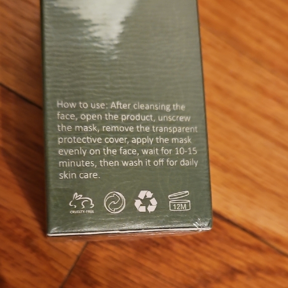 Elaimei Green Mask fir Pil & Ores, NWT - Picture 2 of 4